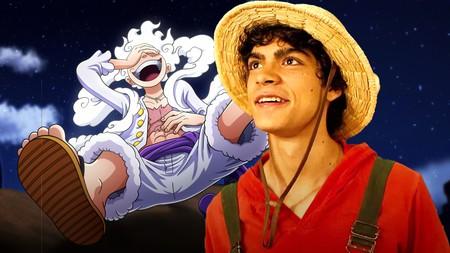 Iñaki Godoy as Luffy, Gear 5 Luffy.