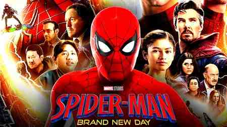 Spider-Man, Spider-Man: Brand New Day logo, No Way Home poster