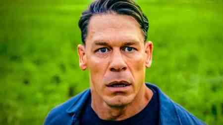 John Cena as Peacemaker on Salvation Planet in Season 2 finale.