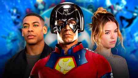 Aaron Pierre's John Stewart, John Cena's Peacemaker, and Milly Alcock's Supergirl.