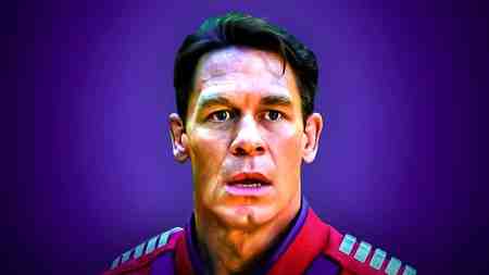 John Cena as Peacemaker with no helmet