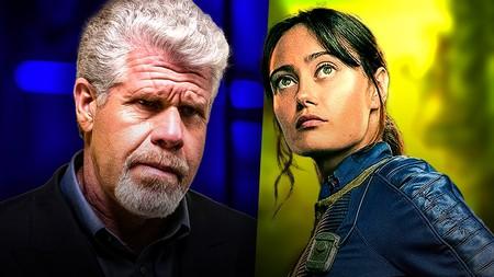 Ron Perlman, Ella Purnell as Lucy in Fallout