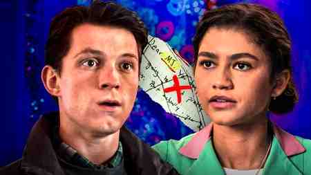 Peter Parker, MJ in Spider-Man No Way Home