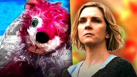 Pink Tedd Bear from Breaking Bad, Rhea Seehorn in Pluribus