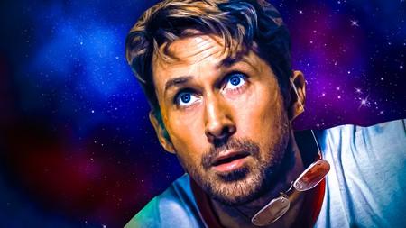 Ryan Gosling's face in Project Hail Mary movie