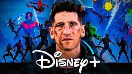 Jon Bernthal's The Punisher, Marvel characters, Disney+ logo