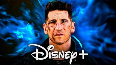 The Punisher's Frank Castle, Disney plus logo