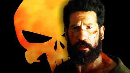 Skull fire Punisher Logo, Jon Bernthal as Punisher.