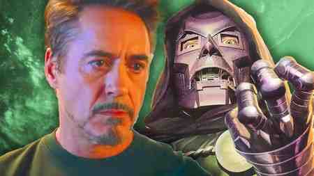 Robert Downey Jr. as Tony Stark, Doctor Doom from Marvel Comics