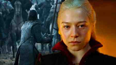 Jon Snow in Battle of the Bastards, Rhanyra Targaryen.