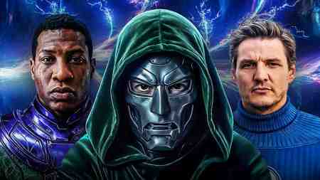 Kang, Doctor Doom, Reed Richards.