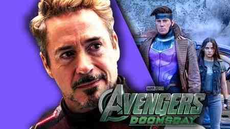Robert Downey Jr. as Tony Stark, Avengers: Doomsday logo, Gambit & X23