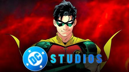 Robin alongside DC Studios' logo.