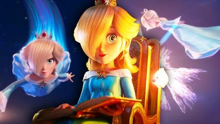 Rosalina using new powers in Mario Galaxy Movie.