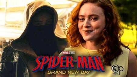Spider-Man: Brand New Day logo, Sadie Sink.