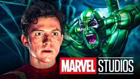 Tom Holland Peter Parker, Scorpion, Marvel Studios logo