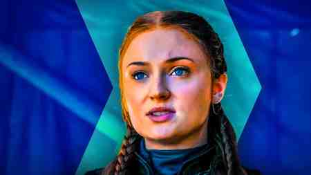 Sophie Turner as Sansa Stark in Game of Thrones Season 8