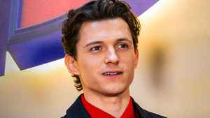 Tom Holland at Spider-Man: Brand New Day premiere