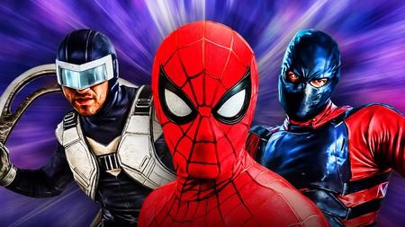 Boomerang, Tarantula and Spider-Man.