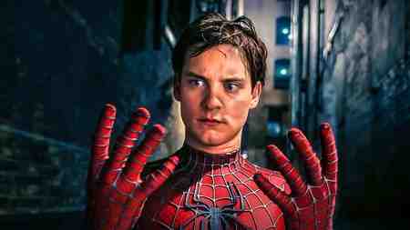Tobey Maguire unmasked as Spider-Man