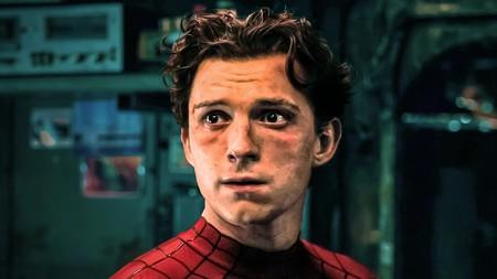 Spider-Man, played by Tom Holland, unmasked in Spider-Man Brand New Day
