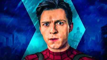 Tom Holland's Spider-Man with no mask