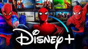All Live-Action Spider-Men, Disney+ Logo.