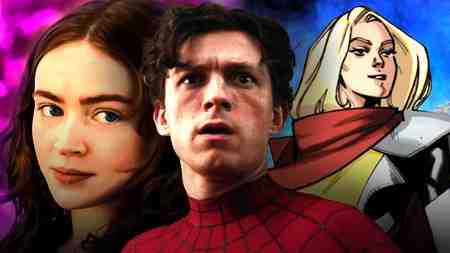 Sadie Sink Jean Grey, Spider-Man, Sara Grey.