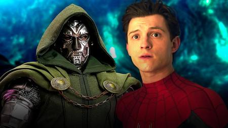 Doctor Doom, Tom Holland as Spider-Man.