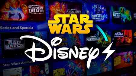 Star Wars and Disney Plus wallpaper