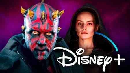 Star Wars Sith Darth Maul, Darth Rey, Disney Plus logo