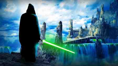 Star Wars Jedi, afterlife concept imagery.