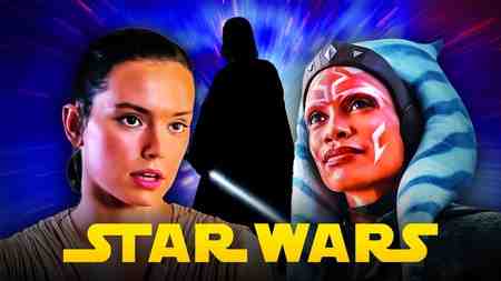 Female Jedi Rey, Ahsoka, Star Wars logo