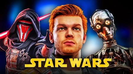 Star Wars logo, Cal Kestis, Darth Revan