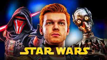 Star Wars logo, Cal Kestis, Darth Revan