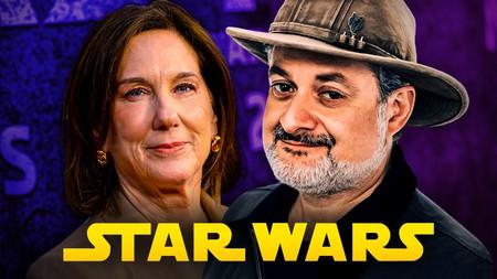 Dave Filoni, Kathleen Kennedy, Star War logo