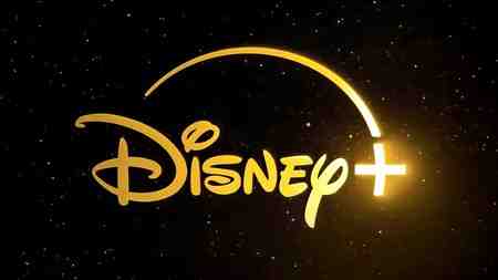 Disney Plus logo with Star Wars themed styling