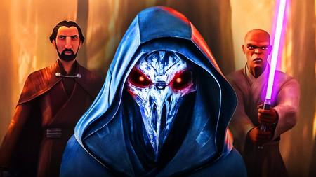 Dooku, The Eleventh Brother, and Mace Windu in Tales of the Jedi.