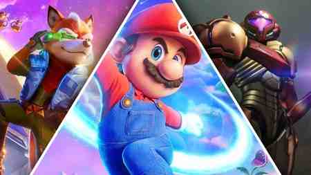 Star Fox, Mario, Samus.