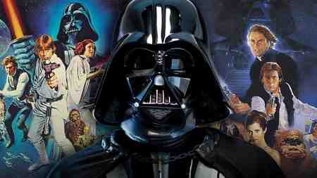Star Wars A New Hope Poster, Darth Vader, Return of the Jedi Poster.