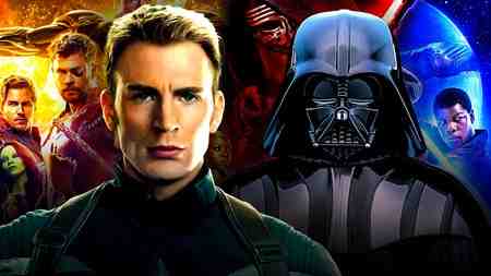 Chris Evans as Steve Rogers, Darth Vader.