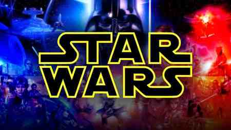 Star Wars logo, Star Wars poster imagery