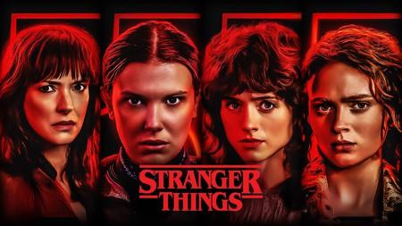 Stranger Things Joyce, Eleven, Nancy, Max