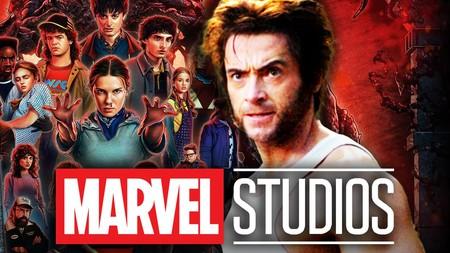 Stranger things 5 poster, marvel studios logo, hugh jackman wolverine