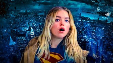 Supergirl played by Milly Alcock.