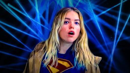 Supergirl Milly Alcock from Superman 2025 movie