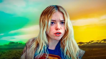 Supergirl, played by Milly Alcock, in Supergirl movie