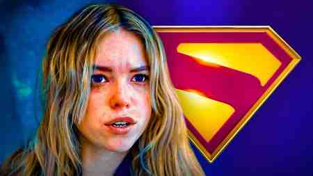 Supergirl logo and Milly Allcock