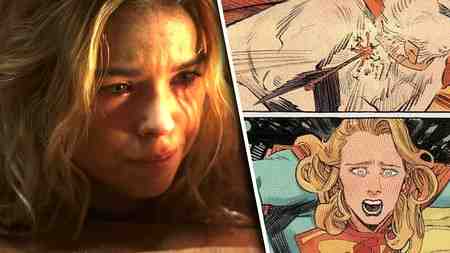 Supergirl crying, Woman of Tomorrow comic