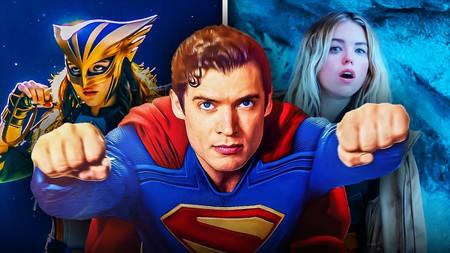 Superman, Hawkgirl, Supergirl